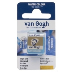 Royal Talens van gogh akvarel boja u panu 13g - odaberite nijansu light gold ( 687802 )