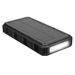 S-link  P120 12000mAh solar/LED lampa Powerbank-2