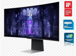 Samsung 34"/OLED,21:9,zakrivljen/3440x1440/175Hz/0,03ms GtG/HDMI,DP,USB/siva monitor ( LS34BG850SUXEN )