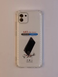 Samsung A03 transparent maska sa ojačanim ivicama ( 96150 )