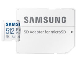 Samsung MB-MC512SA  EVO PLUS MicroSD 512GB class 10 + Adapter  Memorijska kartica-6