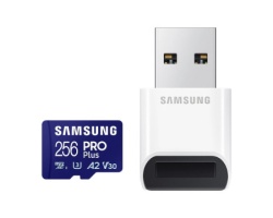Samsung mb-md256sb memorijska kartica pro plus microsdxc 256gb u3 + sd adapter  - Img 2