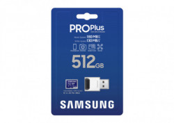 Samsung MicroSD card 512GB, PRO Plus, SDXC, UHS-I U3 V30 A2 Class10 ( MB-MD512SB/WW )  - Img 2