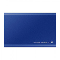 Samsung portable SSD 2TB, T7, USB 3.2 Gen.2 Blue ( MU-PC2T0H/WW )  - Img 4