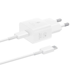 Samsung super fast kucni punjac pd 25w type c beli ep-t2510-xwegeu full org ( P1149 )