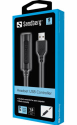 Sanberg USB kontroler slušalica 1,5 m 134-17 ( 2575 ) - Img 2