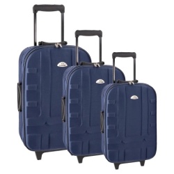 Sazio havana kofer set 3 komada pe tamno plava ( 100132 )