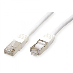 Secomp value S/FTP (PiMF) PatchCord Cat6/Cl.E white 3.0m ( 4318 ) - Img 2