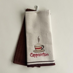 Set kuhinjskih krpa 40x60cm Wafle - Cappuccino ( VLK000109-cappuccino )