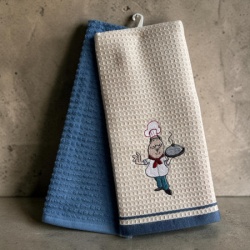 Set kuhinjskih krpa 40x60cm Wafle - Kuvar A ( VLK000109- kuvar1 )