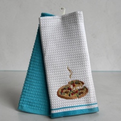 Set kuhinjskih krpa 40x60cm Wafle - Pizza ( VLK000109-pizza )