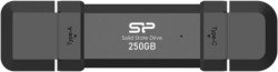 SiliconPower portable stick-type SSD 250GB, DS72, black ( SP250GBUC3S72V1K ) - Img 2