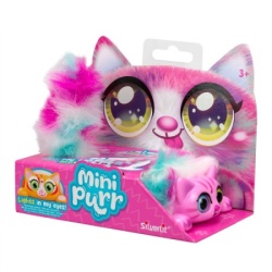 Silverlit Mini purrs interaktivna maca sort  ( 1100038468 ) -3