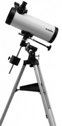 SkyWatcher skyhawk-1145P (114/500) newtonian reflector on EQ1, white tube ( SWN1145weq1 )