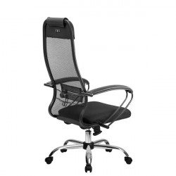 Smart Ergonomic Line - Radna anatomska stolica SH12 Black - Img 4