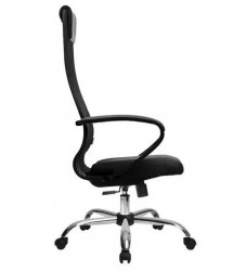 Smart Ergonomic Line - Radna anatomska stolica SH13 Black - Img 4