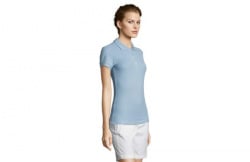 SOL'S People ženska polo majica sa kratkim rukavima Sky blue L ( 311.310.52.L ) - Img 2