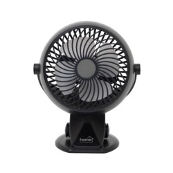 Somogyi Stoni punjivi ventilator 10cm, sa štipaljkom   ( CLF10/BK )-4