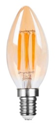 Spectra 2700k led sijalica filament amber c35 e14 4w ( 060-6017 )