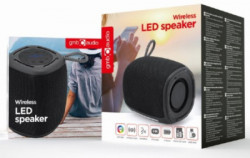 SPK-BT-LED-03-BK Gembird Portable RGB LED Bluetooth speaker 5W, BT, FM, TF, USB, Handsfree, black - Img 1