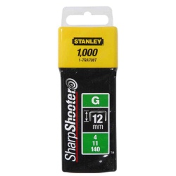 Stanley 1-TRA708T Klamerice tip "G" 12mm 1000kom-1