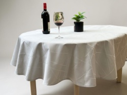 Stolnjak Ovalni 160x220cm Elid Grey ( VLK0001360elidgrey )