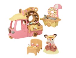 Sylvanian families dip dip donuts wagon ( EC5808 ) -1