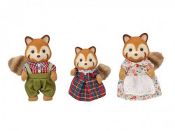 Sylvanian red panda family ( EC5215 )  - Img 1