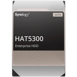 Synology HAT5300-16T 16TB 3.5" enterprise HDD, 7.200 rpm, Buffer size : 512 MiB, SATA 6 Gbs, MTTF 2.5M hours, 5 year warranty ( HAT5300-16T