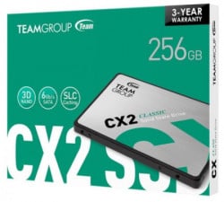 TeamGroup 2.5 256GB SSD SATA3 CX2 7mm 520/430 MB/s T253X6256G0C101 - Img 2