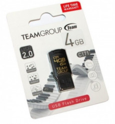 TeamGroup 4GB C171 USB 2.0 BLACK TC1714GB01 - Img 2