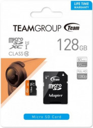 TeamGroup micro SDXC 128GB UHS-I +SD adapter TUSDX128GUHS03 - Img 2