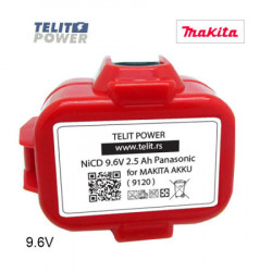 TelitPower 9.6V 2500mAh Panasonic - Baterija za ručni alat Makita 9100 9100A ( P-1611 ) - Img 4