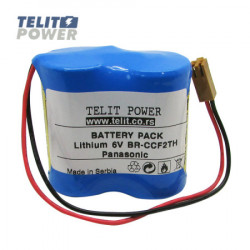 TelitPower baterija Litijum 6V BR-CCF2TH Panasonic - memorijska baterija za CNC-PLC mašine ( P-0659 ) - Img 1