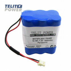 TelitPower baterija NiMH 7.2V 1600mAh Panasonic za 1000EL00349 alaris GW volumetrik pumpu ( P-1899 ) - Img 2