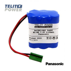 TelitPower baterija NIMH 7.2V 2100mAh Panasonic za mašinu za reglažu trapa CEMB DWA400R/800R ( P-1700 ) - Img 4