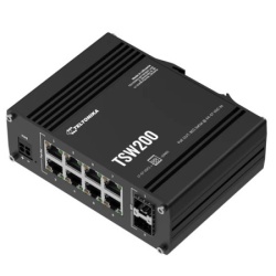 Teltonika 8x10/100/1000TX(POE+, 240W)) + 2 x SFP,bez napajanja ( Tsw200 )