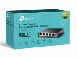 TP-Link switch Gigabit 5x RJ45 10/100/1000Mbps, Easy Smart, 4-Port PoE+ ( TL-SG105PE ) -2