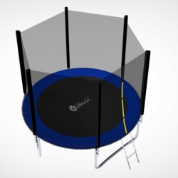 Trampolina Plava 305cm sa mrežom i merdevinama ( 12865 )
