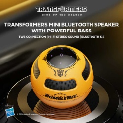 Transformers TF-Y17 Yellow Portable Speaker  ( 073443 ) -2