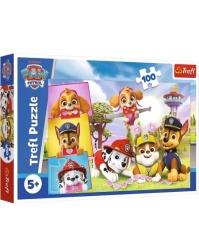 Tref line puzzle patrolne šape-100 delova ( t16520 )