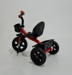Tricikl Euro za decu sa mekim gumama - Crveni - Img 4