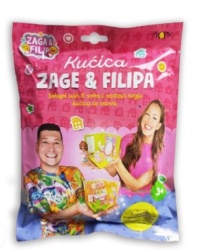 Tropic zaga i filip kućica- displej 12 kom ( to03831 )