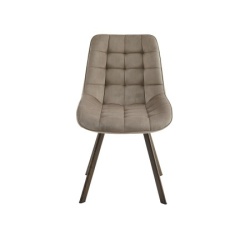 Trpezarijska stolica 1345 Braon /Braon metalne noge 575x455x850 ( 775-471 )