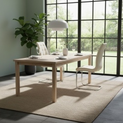 Trpezarijska stolica DC865 Noge hrom / krem 59x43x104cm ( 779-056 ) - Img 5