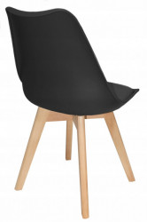 Trpezarijska stolica OSLO sa mekim sedištem - Crna ( SD-907713 ) - Img 6