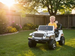 TSport Jeep rubicon licenciran ts-035-2r beli ( TS-035-2R-BE )