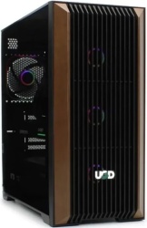 UGD COOPER37, ATX, providna stranica, ugradjena 4xRGB kulera, Crno/braon,Midi Tower Kuciste