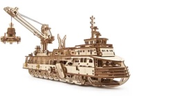 Ugears 3d drvene puzzle - Istraživački brod ( 927)-1