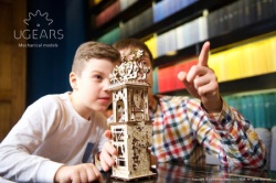 Ugears 3d mehaničke eko puzzle - TORANJ I BALAST ( 1318)-3